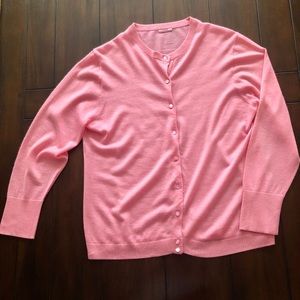 J. Crew featherweight Italian cashmere cardigan